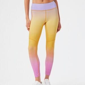 NWT Outdoor Voices Tech Sweat 7/8 Leggings Ombré Size XS